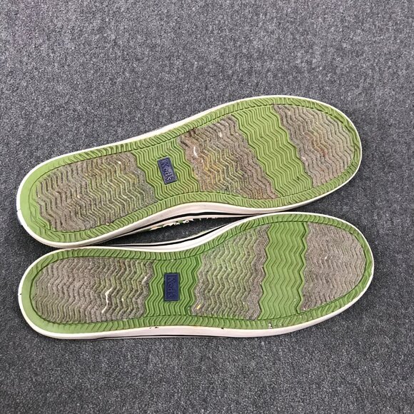 Keds Eleanor Panda Print Green Canvas Slip-On Ballet Flats Womens Size 9.5 - Picture 8 of 8